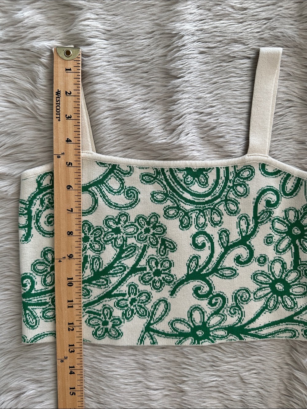 Anthropologie Celandine Floral Crop Tank - Picture 4 of 7